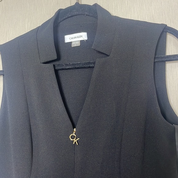 Calvin Klein NWT size 6 little black dress - Picture 5 of 6